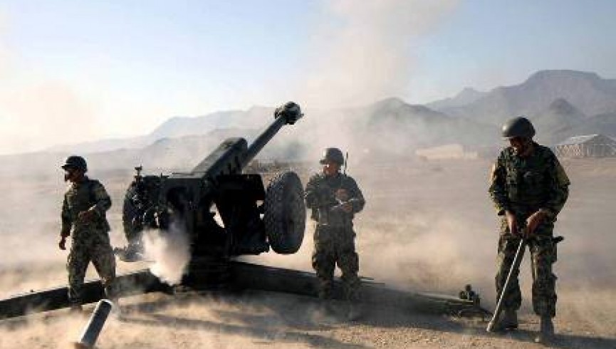حمله توپخانه‌ای ارتش بر مواضع طالبان در بدخشان