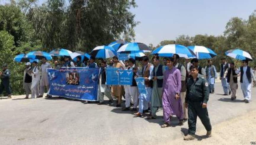 کاروان صلح خواهان مهاجران افغانستان از پاکستان به کابل رسید