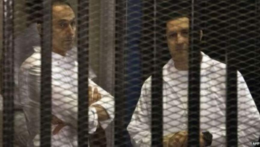 پسران حسنی مبارک به اتهام فساد اقتصادی بازداشت شدند