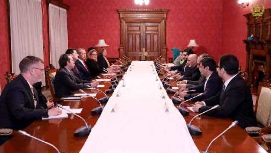 رئیس مجلس نمایندگان امریکا با مقام‌های سیاسی و نظامی افغانستان دیدار کرد