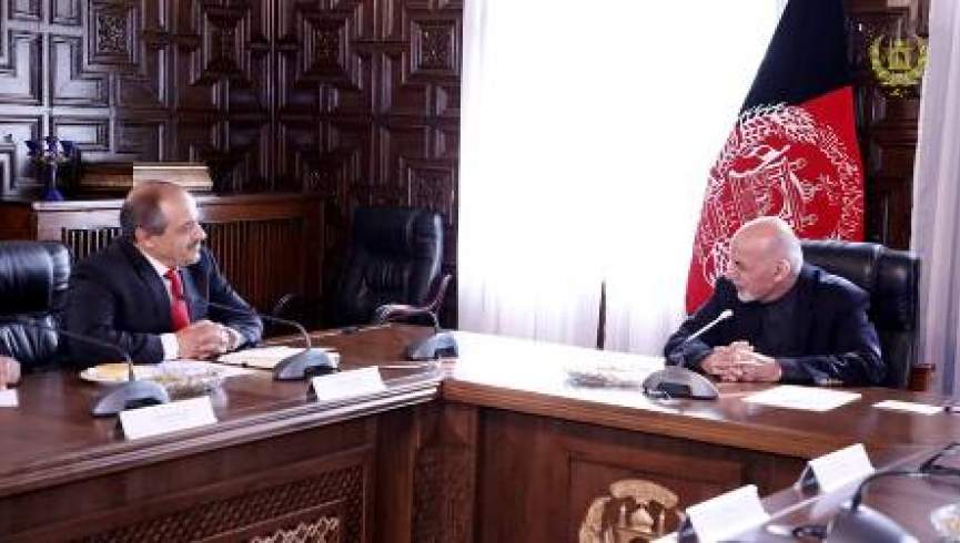 غنی با سکرتر جنرال ائتلاف اسلامی مبارزه علیه تروریزم دیدار کرد