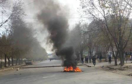 درگیری دانشجویان در خوابگاه دانشگاه کابل