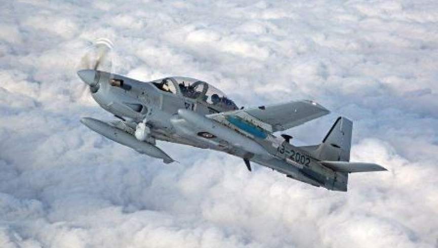 نیروهای هوایی ارتش یک تجمع بزرگ طالبان در فاریاب را بمباران کردند