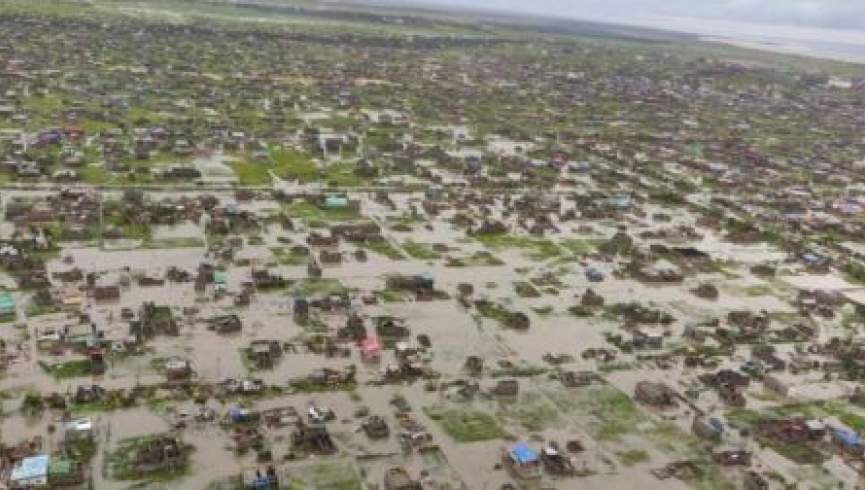 بیم مرگ صدها نفر در توفان موزامبیک