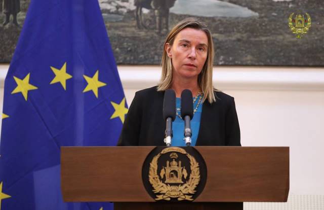 موگرینی: اتحادیه اروپا خواستار برقراری آتش بس در روند صلح افغانستان است