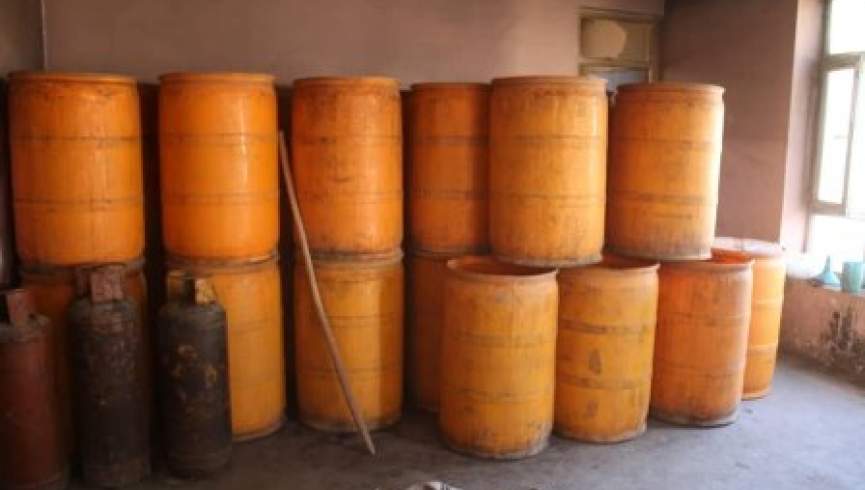 دو کارخانه تولید مشروبات الکولی در بلخ و فاریاب تخریب شد