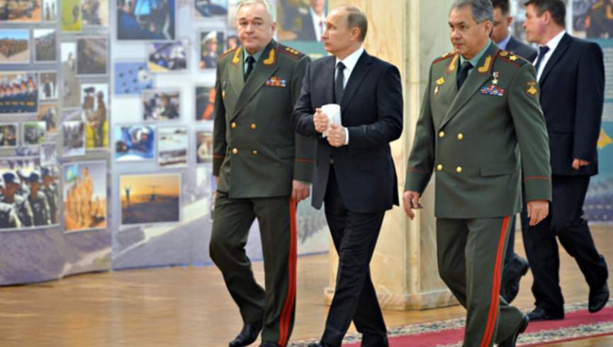 دستور پوتین به ارتش روسیه