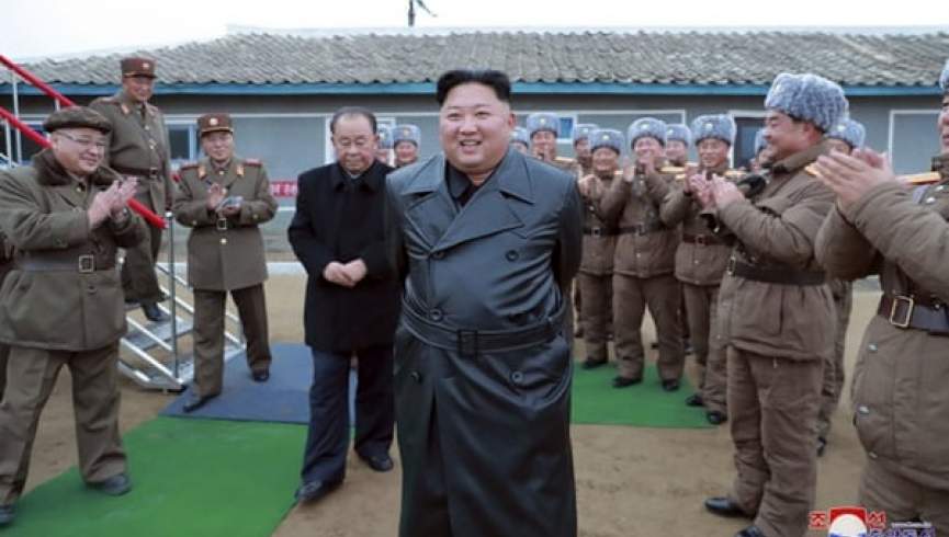 حضور رهبر کوریای شمالی با ظاهری متفاوت