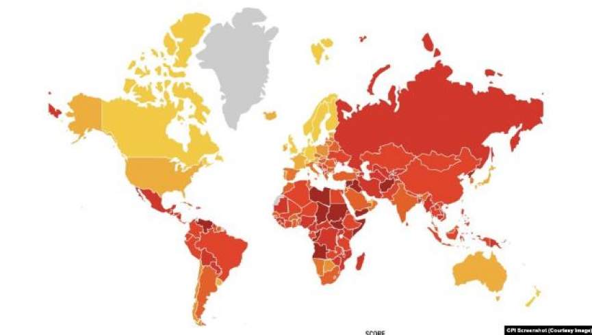 گزارش سازمان شفافیت بین‌المللی؛ افغانستان در ردیف 10 فاسدترین کشور جهان قرار گرفت