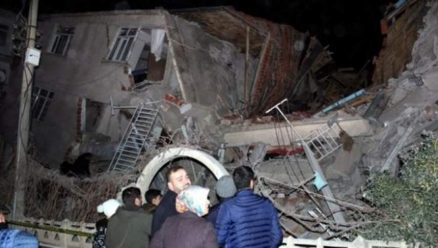 زمین لرزه قوی در شرق ترکیه 18 کشته بر جای گذاشت