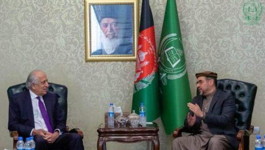 دیدار زلمی خلیل‌زاد با صلاح‌الدین ربانی؛ دو طرف درباره تنش‌های انتخاباتی گفتگو کردند