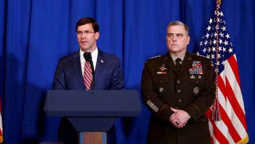 وزیر دفاع امریکا: از جزییات توافقنامه صلح با طالبان اطلاعی ندارم