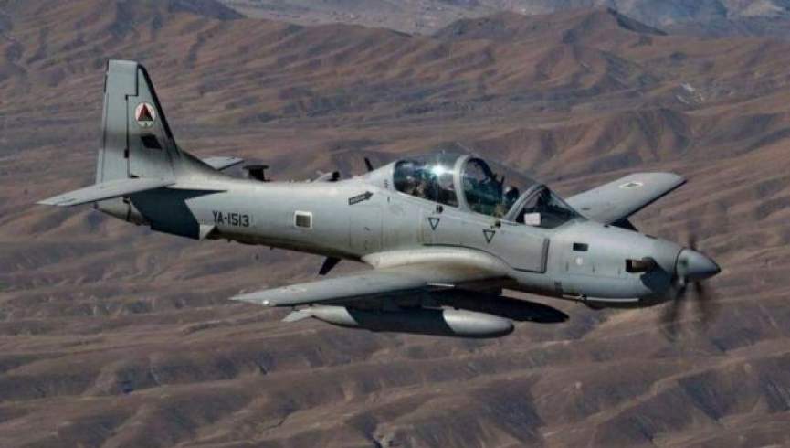 حمله هوایی بالای یک قرارگاه طالبان در بلخ