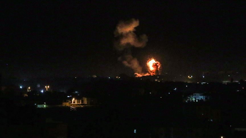 اسرائیل پاسخ داد، ارتش رژیم صهیونستی نوار غزه را بمباران کرد
