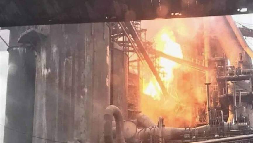 کارخانه فولاد ایندیانا در امریکا دچار انفجار و آتش سوزی شد
