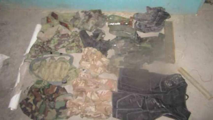 یک ذخیرگاه مهمات تروریستان در لوگر کشف شد