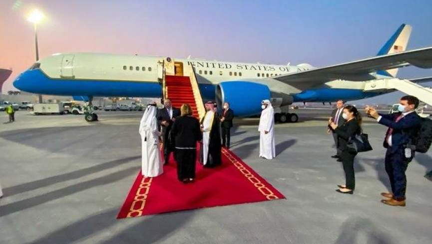 وزیر خارجه امریکا به دوحه پایتخت قطر رسید