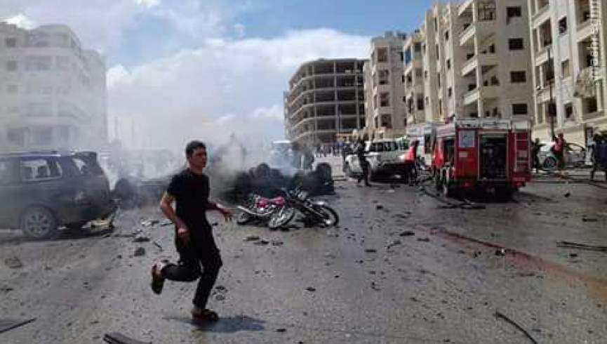 انفجار موتر بمبگذاری شده در سوریه ۴ کشته برجای گذاشت