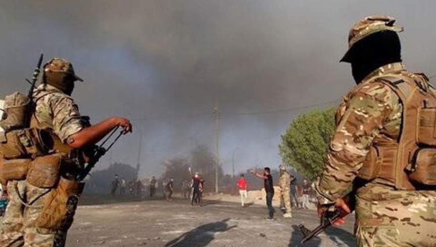 انفجار مهیب در مرکز نظامی اسپایکر در شمال بغداد