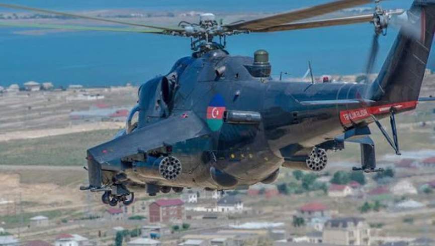انهدام دو هلیکوپتر جمهوری آذربایجان به دست نیروهای ارمنیا