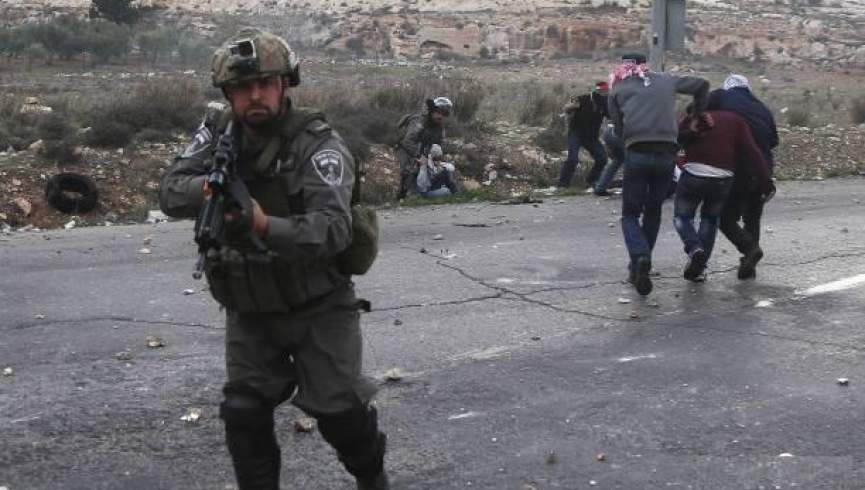 زخمی شدن ده ها فلسطینی در رام الله