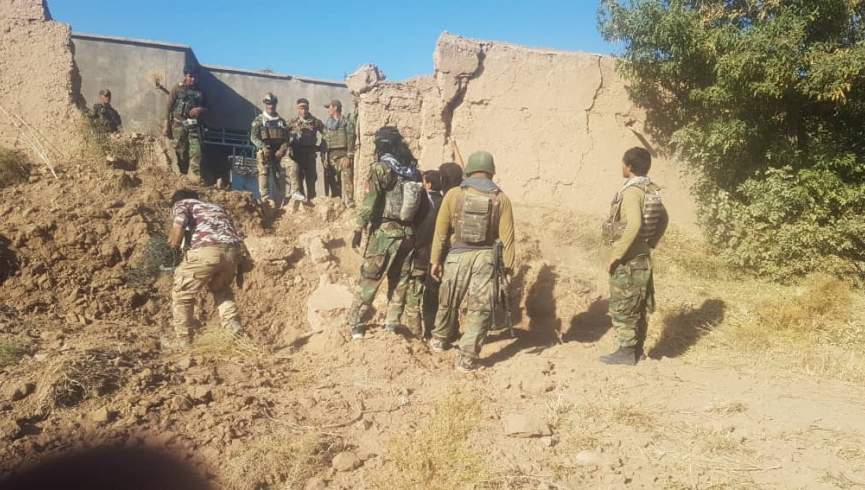 وزارت دفاع: یک تونل 500 متری طالبان در هرات کشف و تخریب گردید