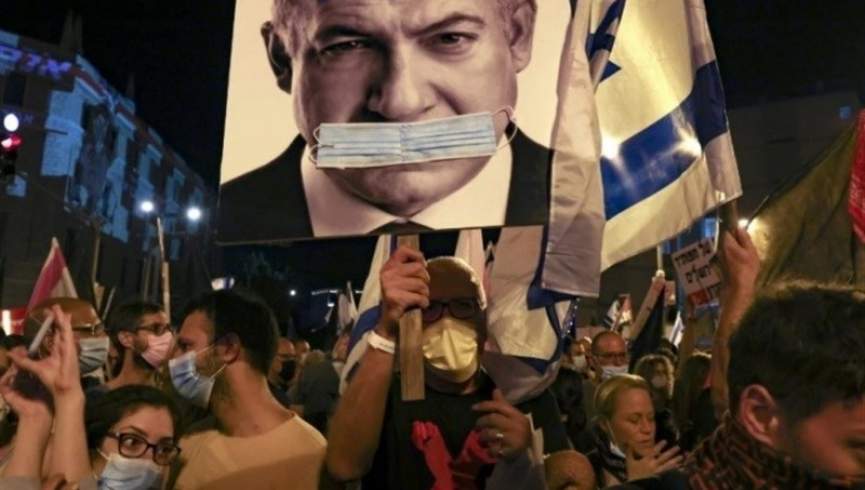 تظاهرات علیه نتانیاهو برای ۲۲مین هفته متوالی ادامه یافت