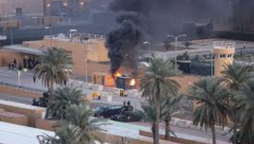 حمله موشکی به سفارت ایالات متحده در منطقه سبز بغداد