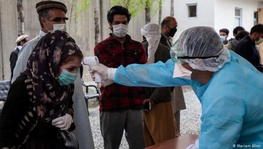 تعداد افراد آلوده به ویروس تاج در افغانستان بیش از 54000 نفر است