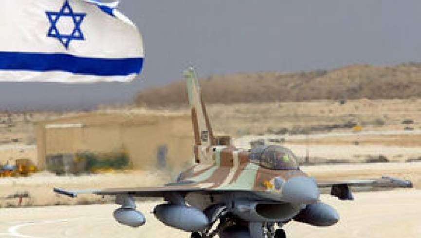 حمله هوایی اسراییل بالای مواضع حماس در غزه