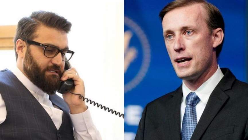 گفتگوی تلفنی مشاوران امنیت ملی افغانستان و امریکا؛ توافقنامه امریکا با طالبان بازنگری می‌شود