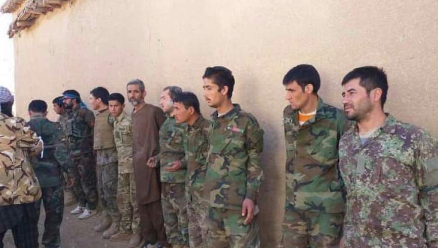 نیروهای ارتش در طالبان در فاریاب اسیر شدند