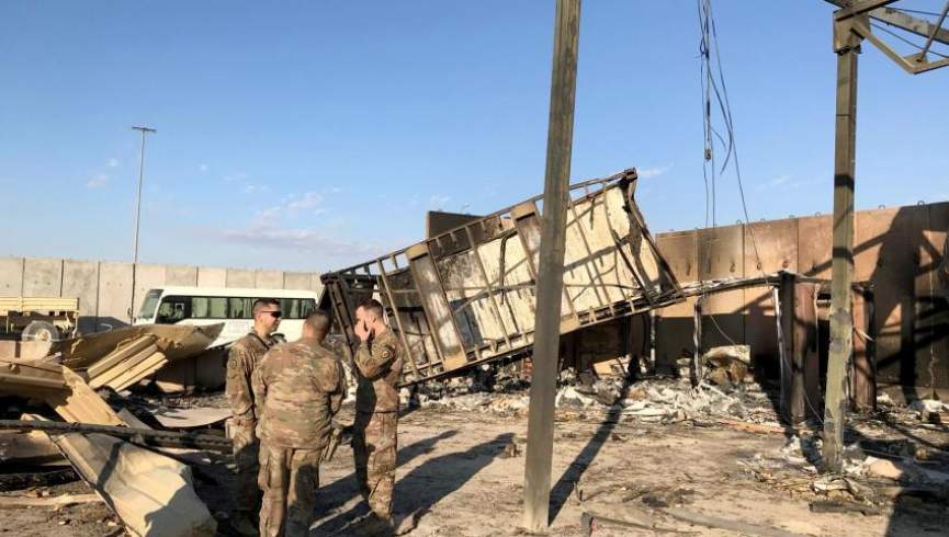۳ نظامی امریکایی در حمله امروز بالای عین الاسد کشته شده است