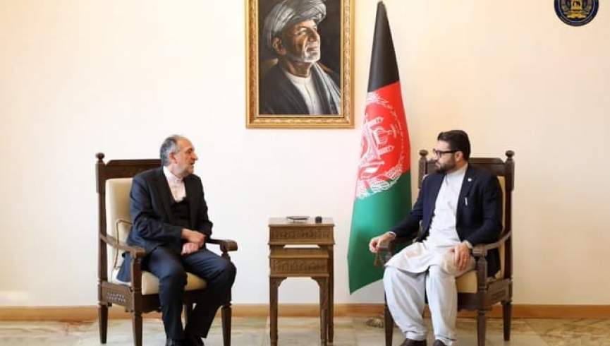 دیدار محب با سفیر ایران در کابل