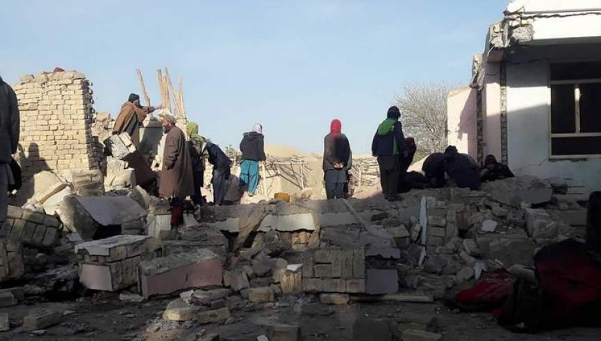 یک مرکز اخاذی طالبان در بلخ نابود شد