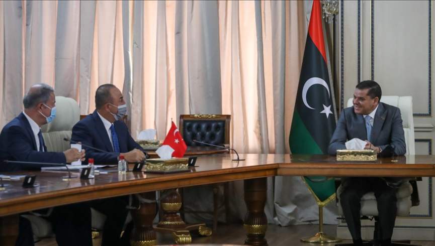 وزیر دفاع ترکیه و صدراعظم لیبیا دیدار کردند