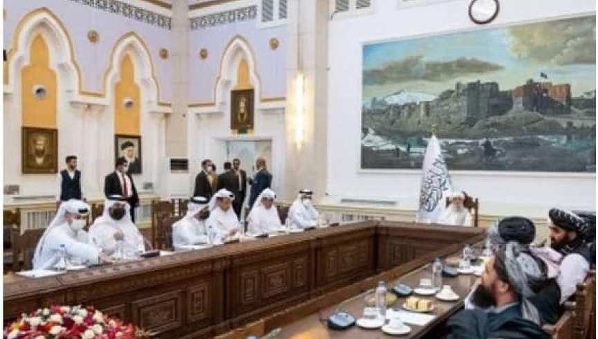 وزیر خارجه قطر با رئیس حکومت طالبان دیدار کرد