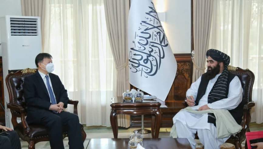 وزیر خارجه طالبان با سفیر چین دیدار کرد