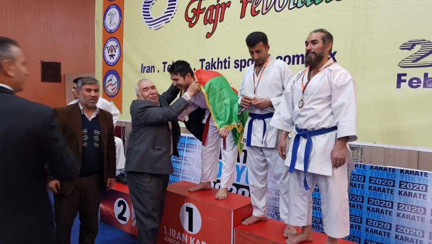 دو ورزشکار افغانستان در مسابقات جام فجر در ایران مدال گرفتند