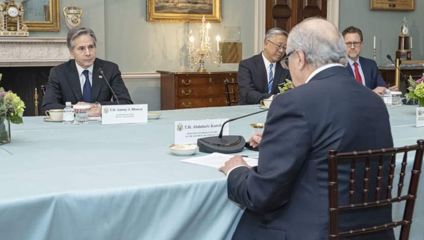 وزرای خارجه امریکا و اوزبیکستان در مورد افغانستان و اوکراین گفتگو کردند