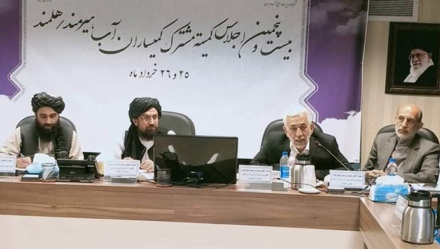 هیات طالبان در مورد معاهده هلمند با مقام های ایرانی گفتگو کرد
