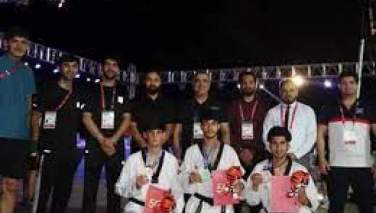 تکواندوکاران افغانستان در مسابقات کوریای جنوبی یک نقره و دو برنز کسب کردند
