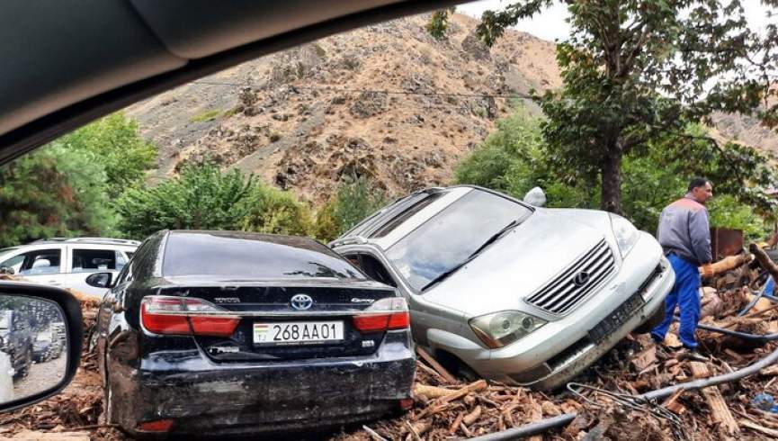 بارش شدید باران در تاجیکستان ۱۳ تن را به کام مرگ کشاند