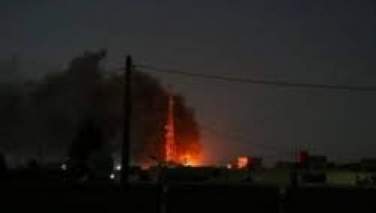 یک کارخانه صنعتی در قندهار در آتش سوخت