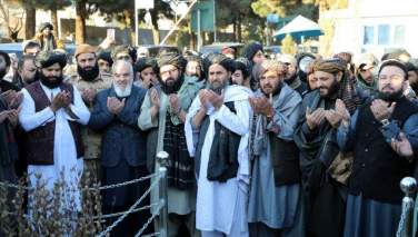 گروه طالبان چندین پروژه‌ی را در میدان هوایی کابل افتتاح کردند