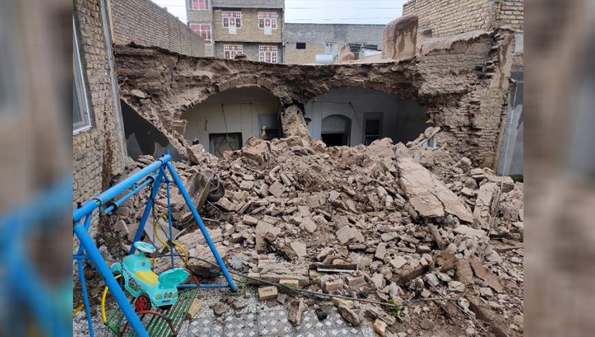 باران‌های شدید در هرات؛ سقف چند خانه فروریخت و تلفات بر جا گذاشت