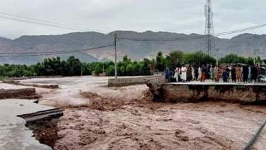 سیلاب شاهراه کابل – ننگرهار را مسدود کرد