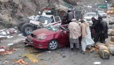 رویداد ترافیکی در شاهراه کابل – پروان؛ 5 نفر کشته و زخمی شدند