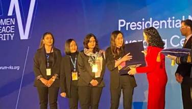 مدال افتخاری ریاست جمهوری کوزوو به زنان افغانستان اهدا شد