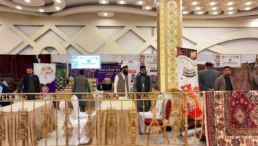گروه طالبان نمایشگاه بین‌المللی افغان - قزاق را افتتاح کردند